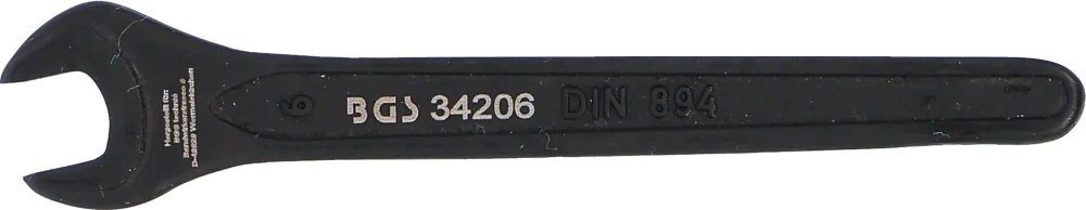 Chave de boca simples | DIN 894 | 6 mm