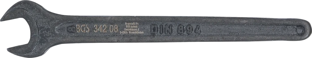 Chave de boca simples | DIN 894 | 8 mm