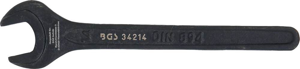 Chave de boca simples | DIN 894 | 14 mm