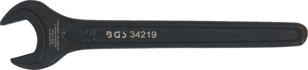 Chave de boca simples | DIN 894 | 19 mm