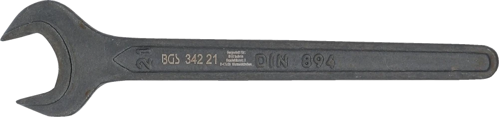 Chave de boca simples | DIN 894 | 21 mm