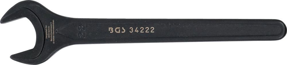 Chave de boca simples | DIN 894 | 22 mm