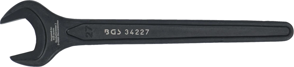 Chave de boca simples | DIN 894 | 27 mm