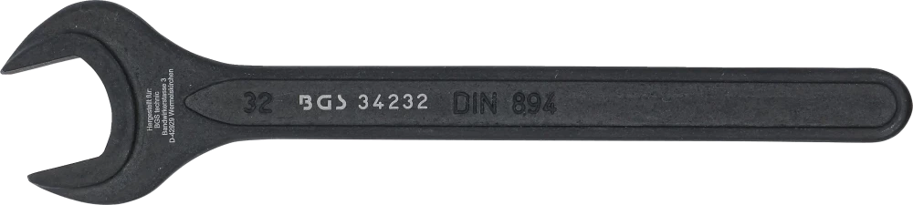 Chave de boca simples | DIN 894 | 32 mm