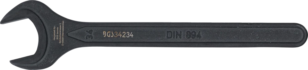 Chave de boca simples | DIN 894 | 34 mm