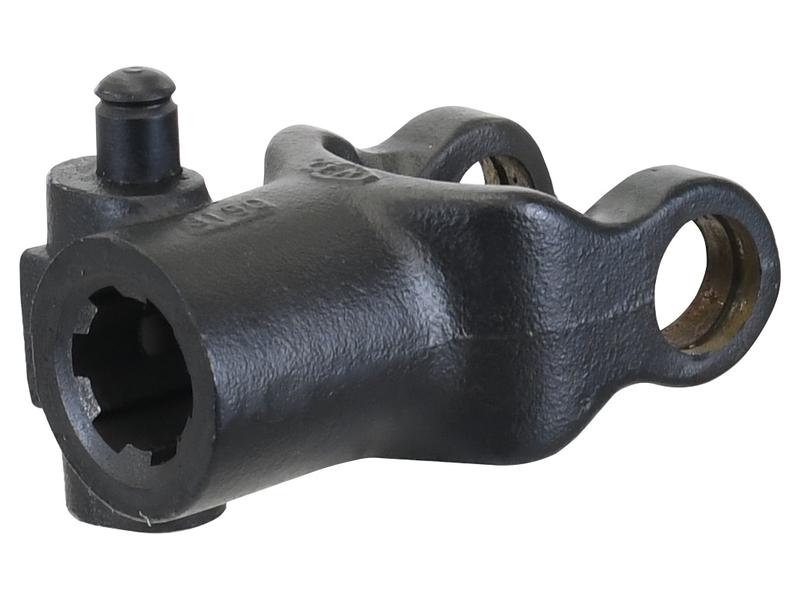 Forquilha de trinco (Dimensão da cruzeta: 23.8 x 61.2mm) Tamanho: 1-1/8''-6 Estrias (S.3430)