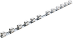 Calha de encaixe com 12 clipes | 20 mm (3/4")