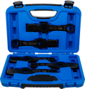 Conjunto de chaves de luneta de impacto | Bihexagonal / Perfil em E (para Torx) | 5 peças