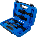 Conjunto de chaves de luneta de impacto | Bihexagonal / Perfil em E (para Torx) | 5 peças