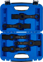 Conjunto de chaves de luneta de impacto | Bihexagonal / Perfil em E (para Torx) | 5 peças