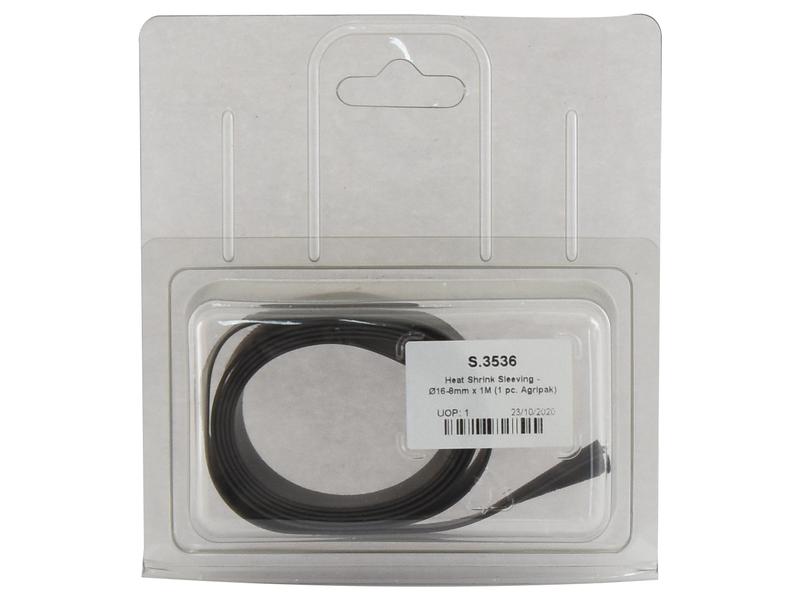 Tubo Termo Retractil 16- 8mm x 1M (S.3536)
