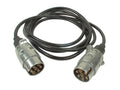 Cabo extensão 3M, 7 / 7 Cavilha, Macho/ Macho (S.35500)