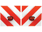 Halogénio Placa de advertência With Light 12V, Esq./Dt. (S.35808)