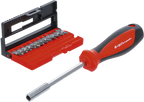Conjunto de Pontas para Chave de Fendas | Fenda, PZ, Torx | 13 peças