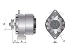 Alternador (Mahle) - 14V, 33 Amps (S.35955)