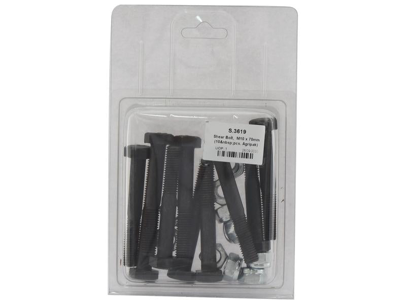 Fusivel, M10 x 1.50x70mm (10 un. Agripak) (S.3619)
