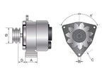 Alternador (Mahle) - 14V, 120 Amps (S.36203)