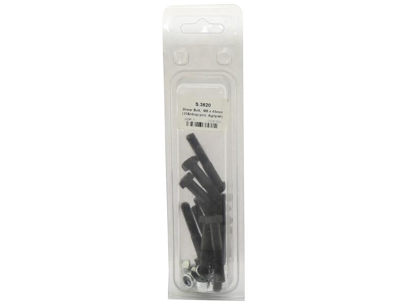 Fusivel, M8 x 1.25x45mm (10 un. Agripak) (S.3620)