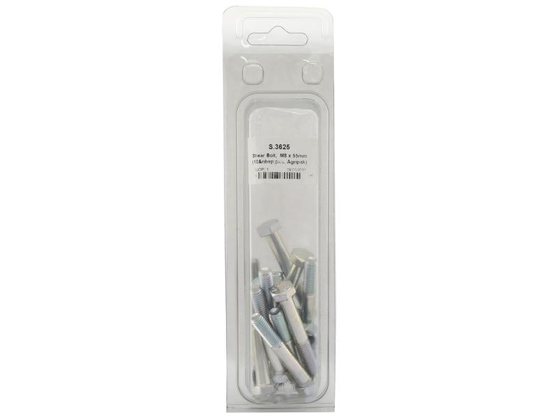 Fusivel, M8 x 1.25x55mm (10 un. Agripak) (S.3625)