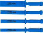 Conjunto de raspadores de plástico | 19 - 22 - 25 - 38 mm de largura | 4 peças