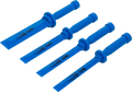 Conjunto de raspadores de plástico | 19 - 22 - 25 - 38 mm de largura | 4 peças