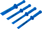 Conjunto de raspadores de plástico | 19 - 22 - 25 - 38 mm de largura | 4 peças