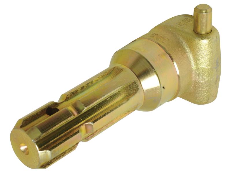 Adaptador PTO - Estria Femea 1 3/8'' - 6 x Male spline 1 3/8'' - 6 Com Quick Release Pin. (S.3737)