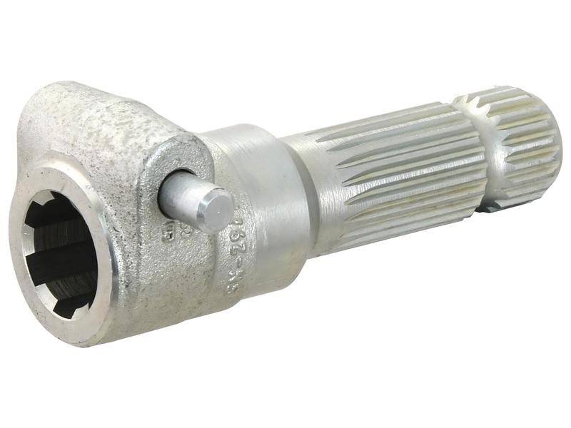 Adaptador PTO - Estria Femea 1 3/8'' - 6 x Male spline 1 3/8'' - 21 Com Quick Release Pin. (S.3738)