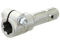 Adaptador PTO - Estria Femea 1 3/8'' - 6 x Male spline 1 3/8'' - 6 Com Clamp Bolt. (S.3741)