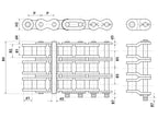 Elo de Corrente, Triplex, 08B-3 (S.37482)