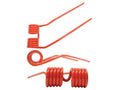 Mola - Dt. - Comp:410mm, Larg:127mm, Ø9.5mm - para Galfre, Niemeyer Aplicavel em: 600056 (S.38387)