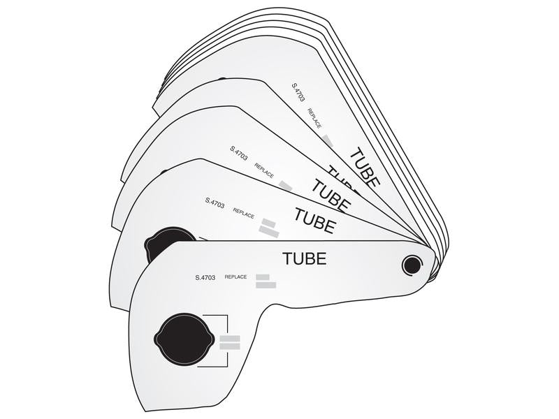 PTO Plastic Swatch for Tubing (S.3844)