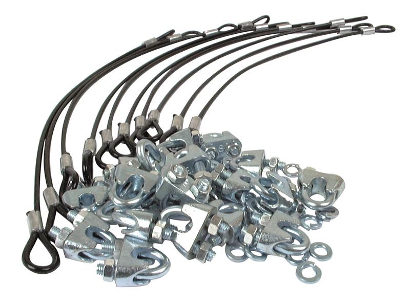 Kit de fixação, Para mola 8mm, (S.3845)