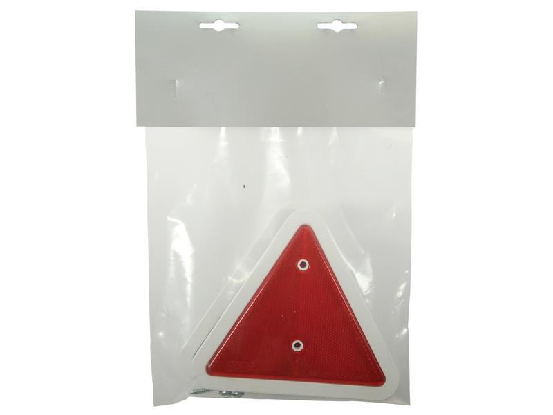 Refletor - Triangular (Vermelho) 180mm (2 un. Agripak) (S.3870)