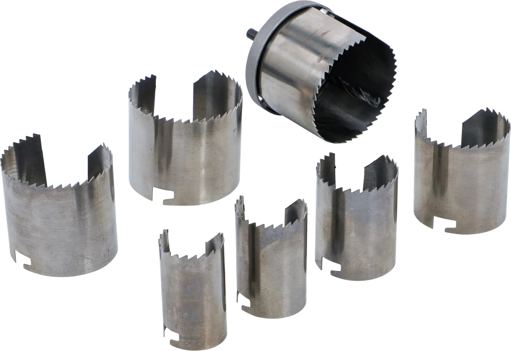 Conjunto de serras de copo | Ø 26 - 63 mm | Profundidade 43 mm | 7 peças