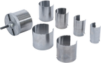 Conjunto de serras de copo | Ø 26 - 63 mm | Profundidade 43 mm | 7 peças