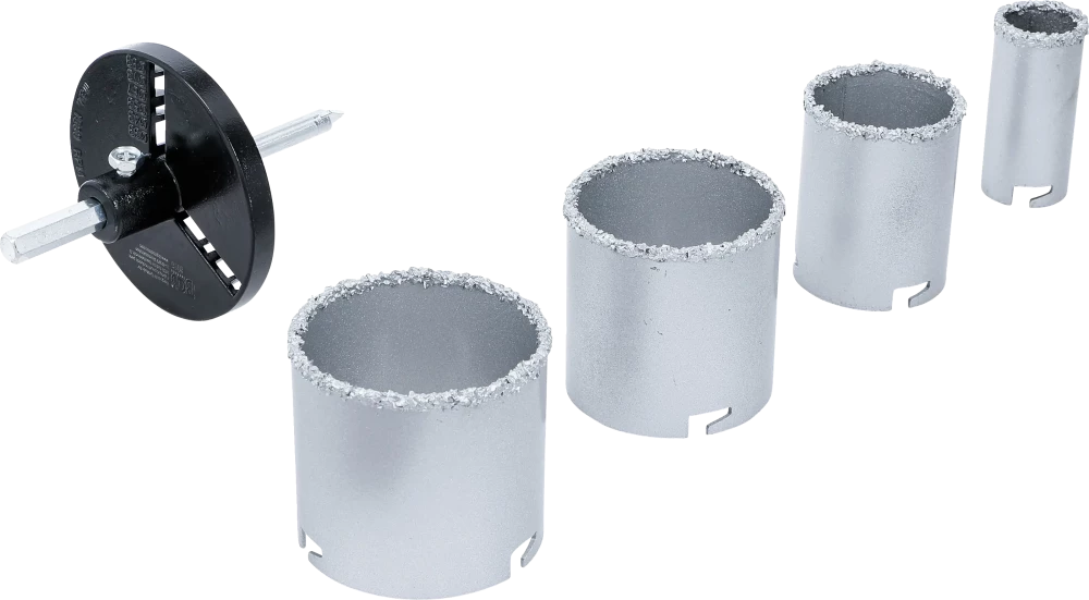 Conjunto de brocas de azulejo | 33 - 73 mm | 6 peças