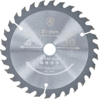 Lâmina de serra circular de carboneto | Ø 140 x 20 x 2,3 mm | 30 dentes