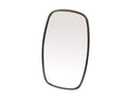 Espelho - Rectangular, plano, 250 x 140mm, Esq./Dt. (S.39700)