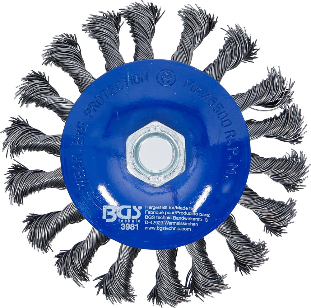 Escova de disco | admissão M14 x 2,0 | Ø 115 mm