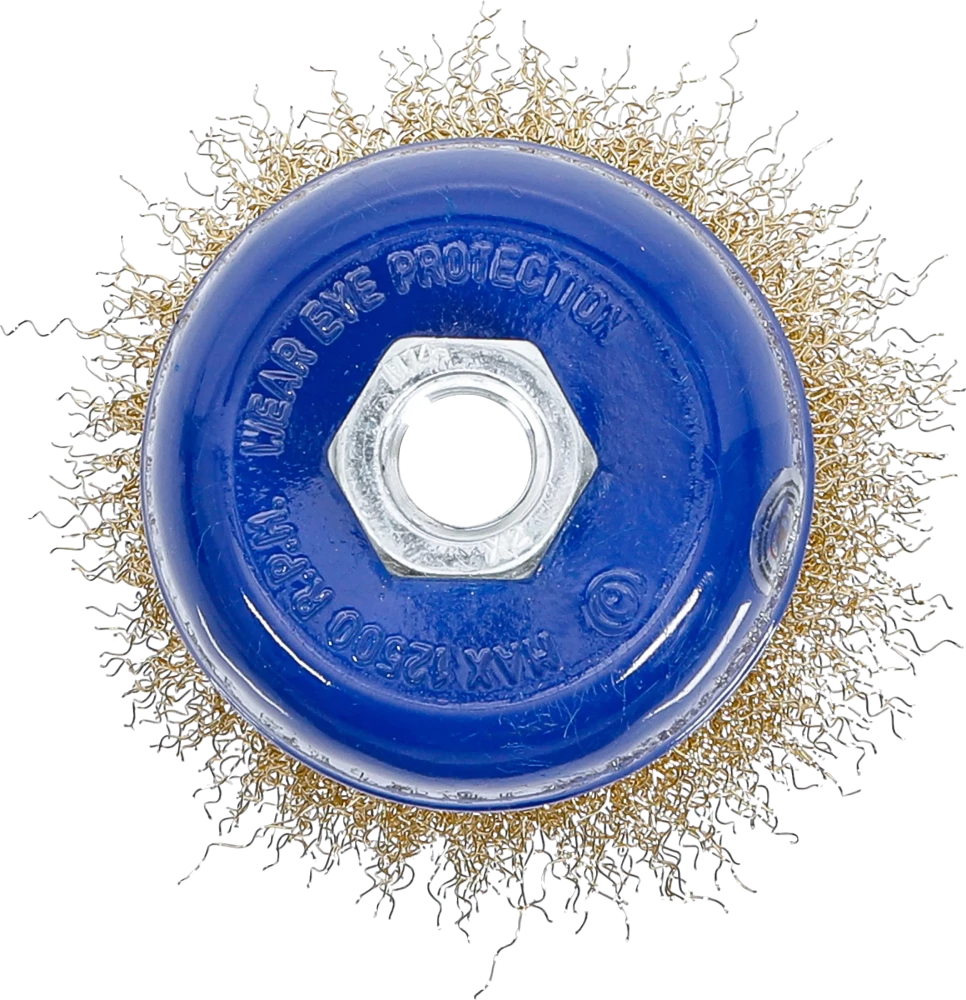 Escova tipo copo | admissão M14 x 2,0 | Ø 75 x 57 mm