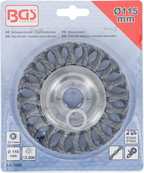 Escova de disco / escova redonda com nós | Ø 115 mm