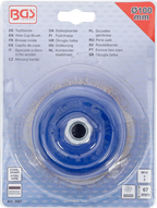 Escova tipo copo | admissão M14 x 2,0 | Ø 100 x 67 mm