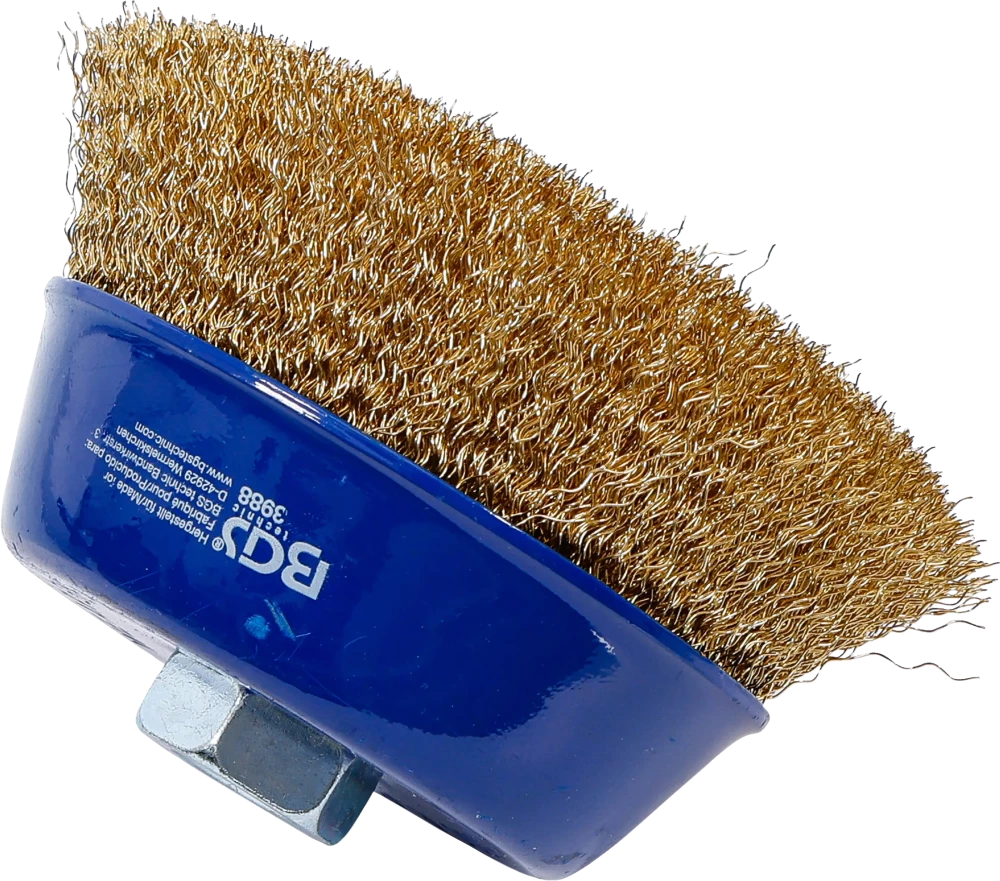 Escova tipo copo | admissão M14 x 2,0 | Ø 125 x 75 mm