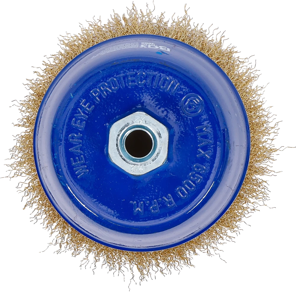 Escova tipo copo | admissão M14 x 2,0 | Ø 125 x 75 mm