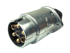 Ficha macho 7 lig. Aluminio (S.3996)