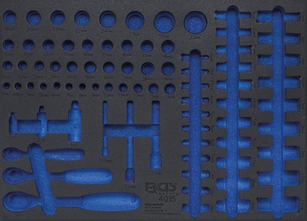 Inserção para carrinho de ferramentas 3/3: Conjunto de ferramentas de afinação do motor | para Ford, VAG, Mazda, Volvo