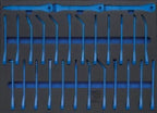 Inserção para carrinho de ferramentas 3/3: Conjunto de ferramentas de afinação do motor | para Opel, Chevrolet, Saab, Fiat, Lancia, Suzuki, Ford