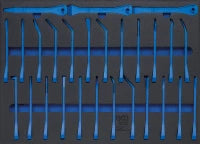 Inserção para carrinho de ferramentas 3/3: Conjunto de ferramentas de afinação do motor | para Opel, Chevrolet, Saab, Fiat, Lancia, Suzuki, Ford
