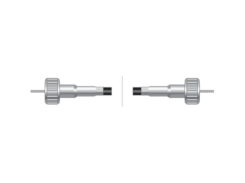 Bicha Conta horas - Comp: 632mm, Comprimento externo do cabo: 592mm. (S.41092)